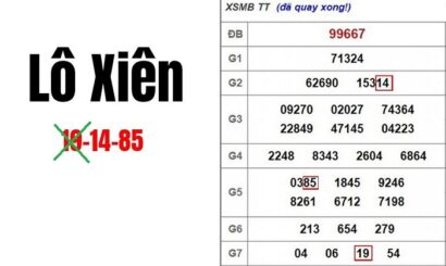 Lô xiên tức là bạn đặt cược vào 2 số trở lên
